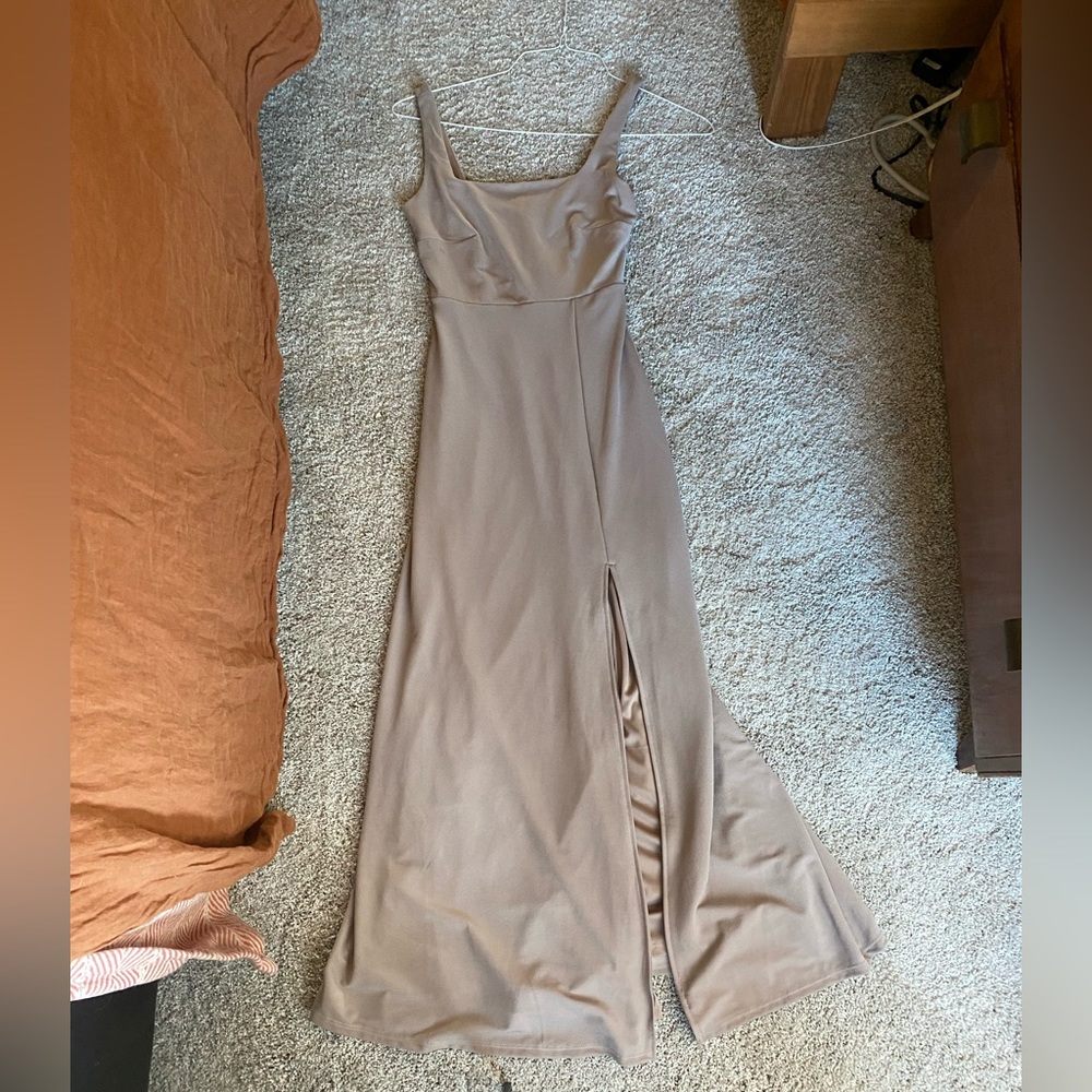 Birdy Grey Taupe XS Bridesmaids dress
